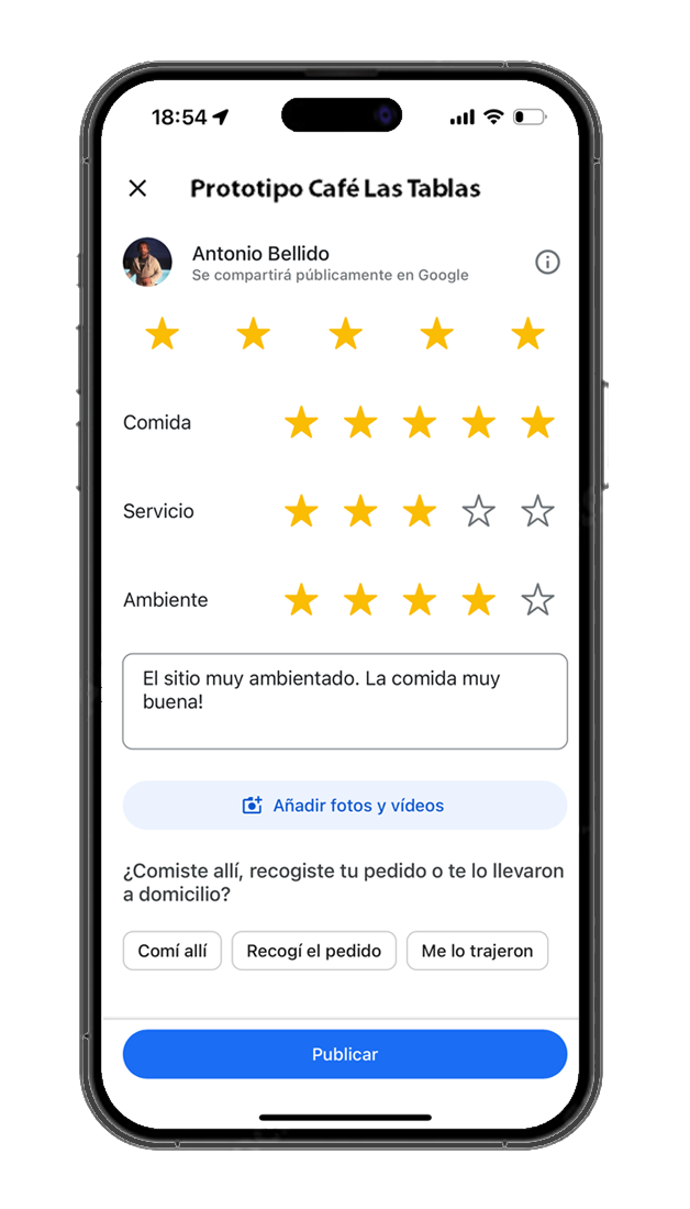 Tipify feedback and reviews flow